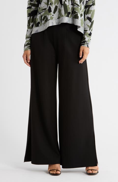 Side Pocket Wide Leg Pants