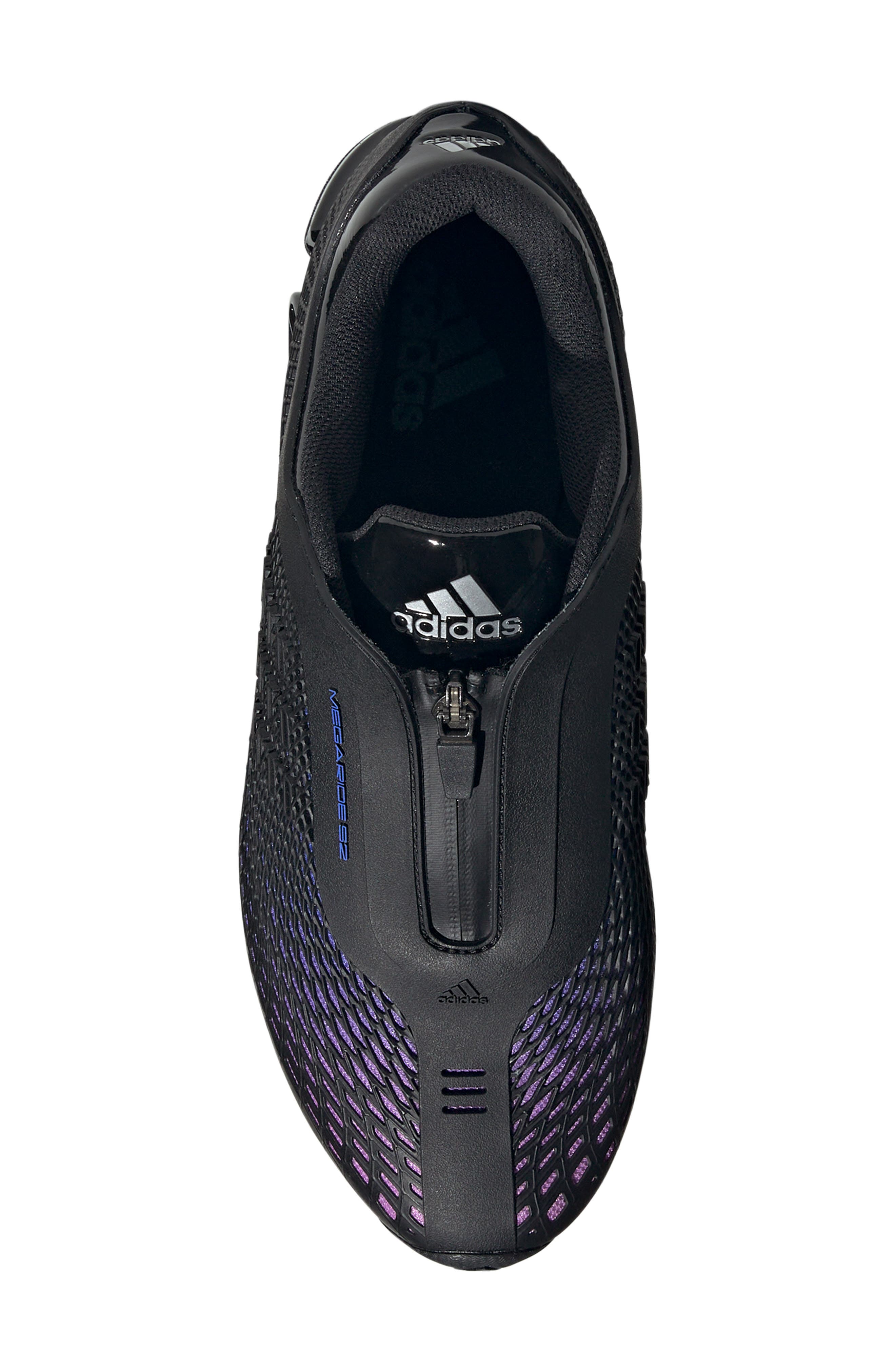 adidas Megaride S2 Zip Sneaker, Alternate, color, Black/ Blue