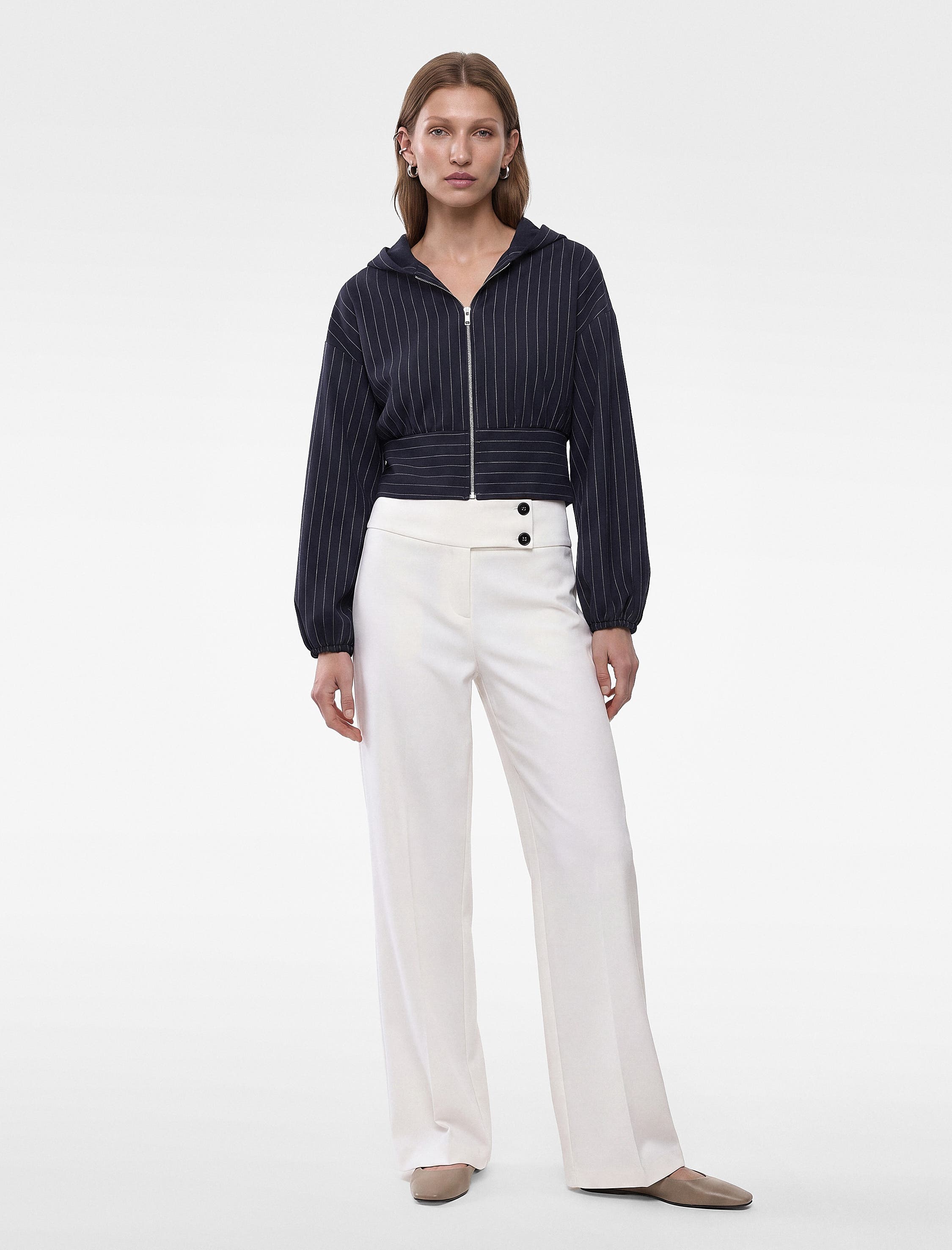selected NAVY STRIPE