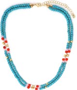 Panacea Two Row Beaded Necklace