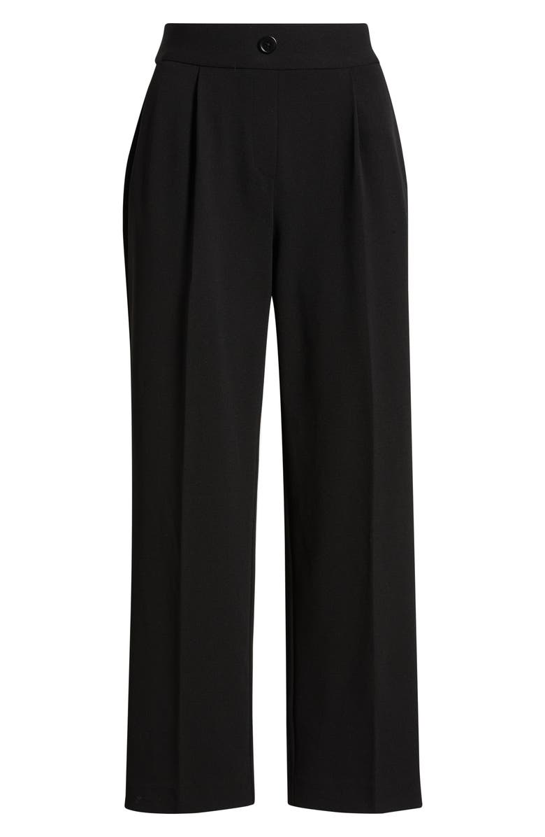 AK ANNE KLEIN Pleated Pull-On Pants, Alternate, color, 