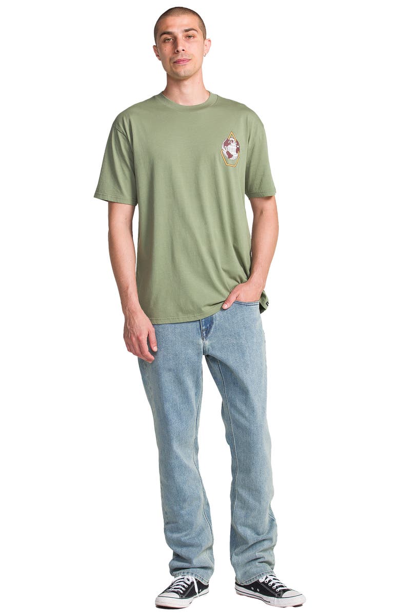 Volcom Globular Cotton Graphic T-Shirt, Alternate, color, Brolive
