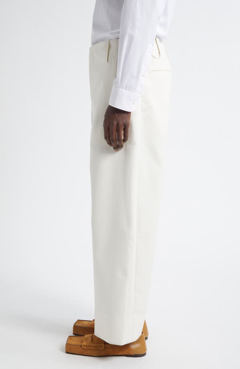 Jacquemus La Croisière Marino Pants, Alternate, color, Off-White