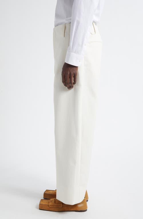 Jacquemus La Croisière Marino Pants In Off-white
