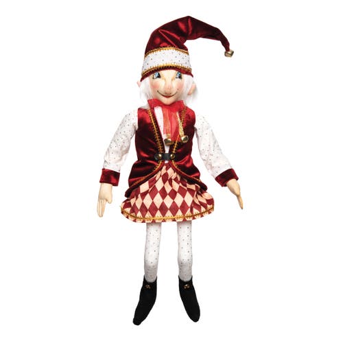 Gallerie Ii Harlequin Doll In Multi