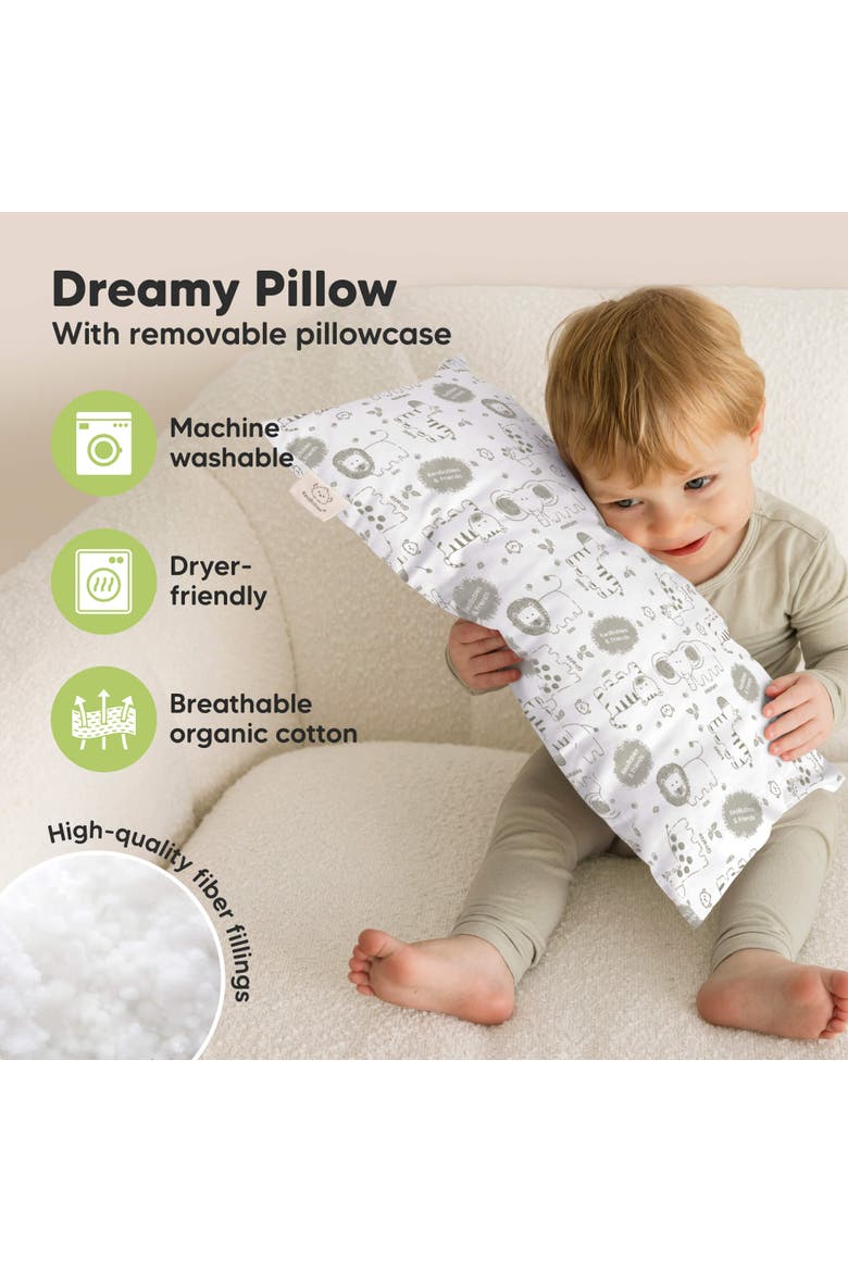Buddy Toddler Pillow, Alternate, color, KeaSafari