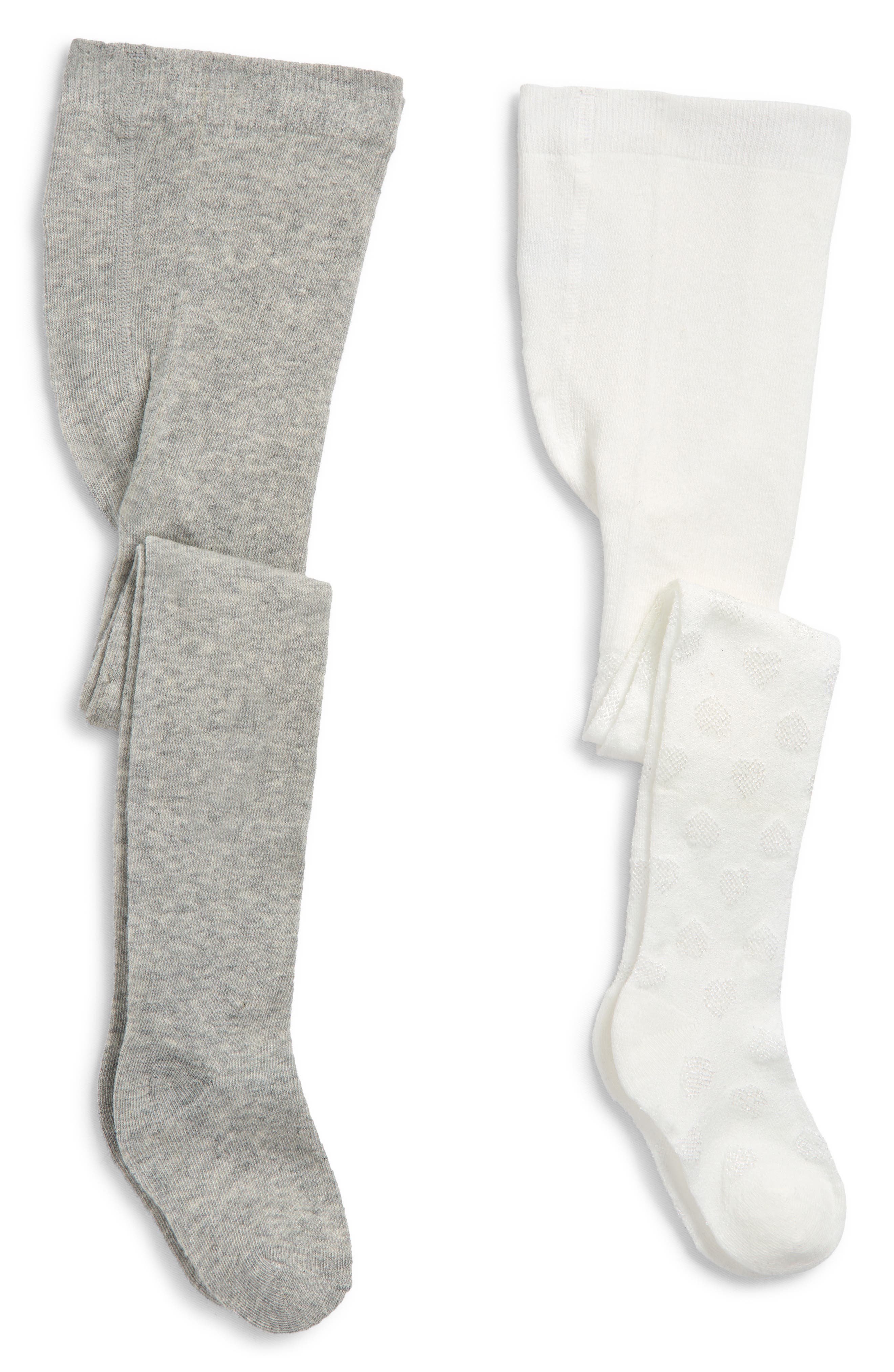 Capelli New York Kids' Assorted 2-Pack Cotton Blend Sweater Tights