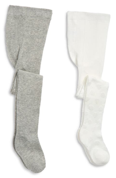 Kids' Assorted 2-Pack Cotton Blend Sweater Tights (Toddler)