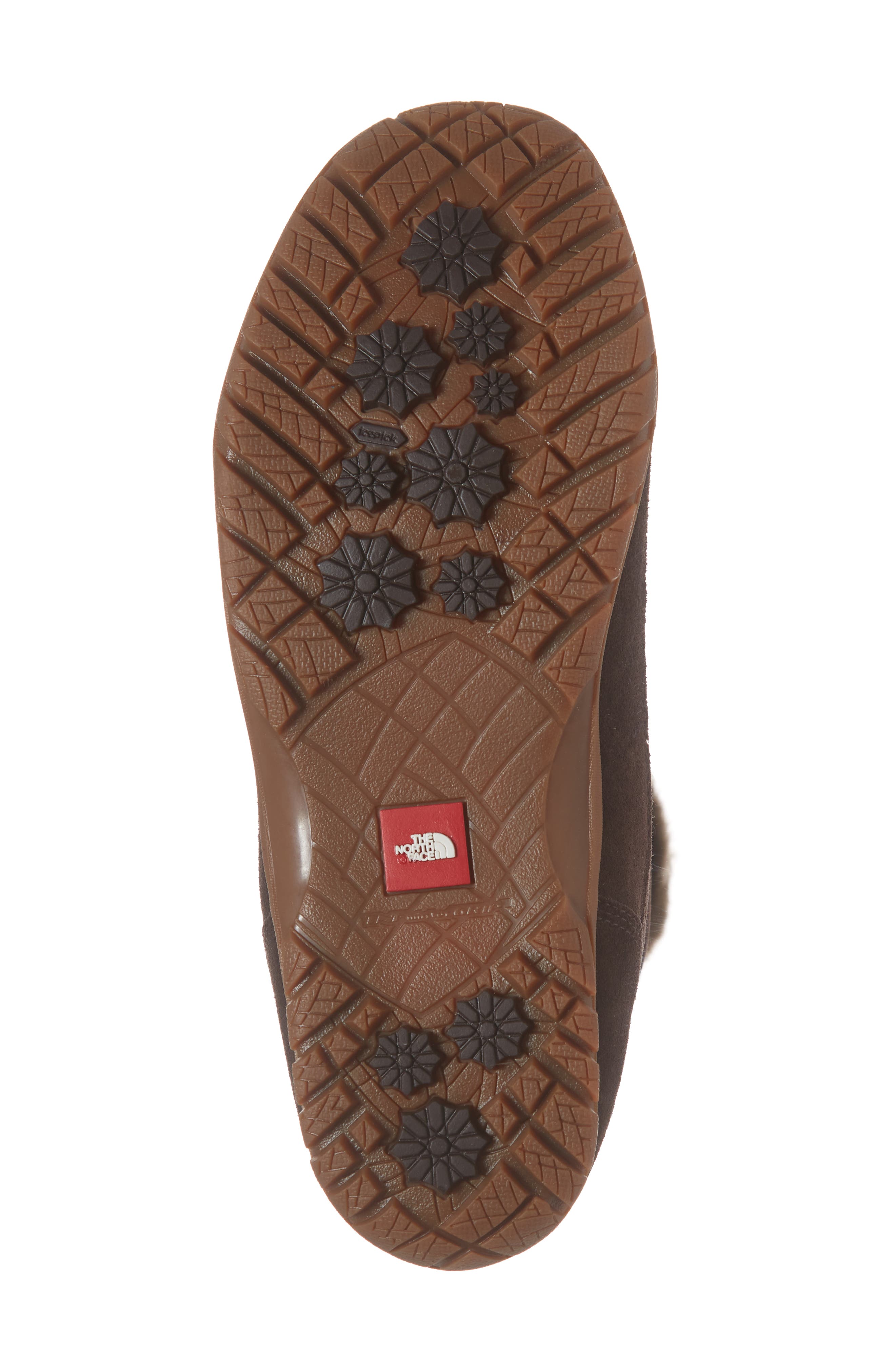 The North Face Nuptse Purna II Waterproof PrimaLoft<sup>®</sup> Silver Eco Insulated Winter Boot, Alternate, color, 