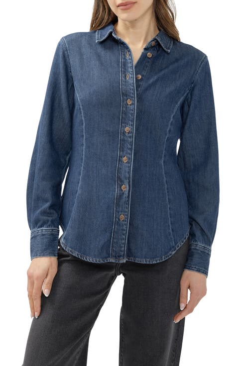 Angie Denim Shirt
