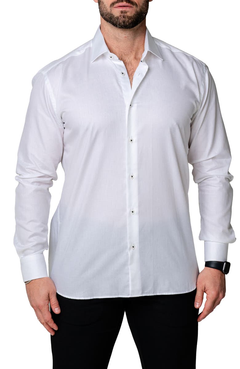 Maceoo Classic Cotton Button-Up Shirt, Main, color,