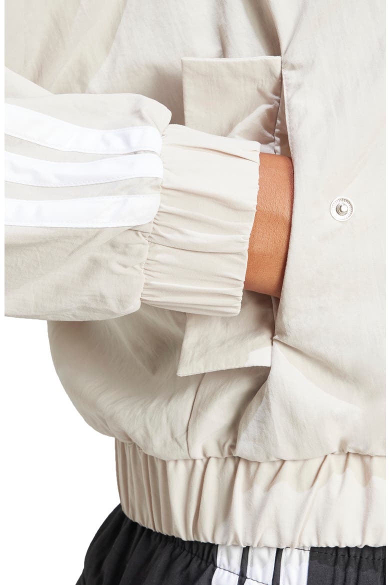 Essentials 3-Stripes Lifestyle Bomber Jacket, Alternate, color, WONALU/WHI