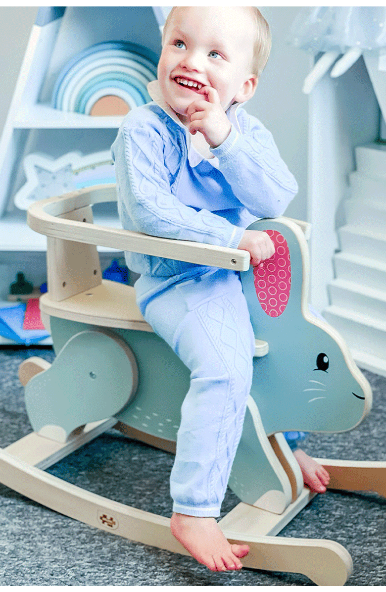 Bigjigs Toys FSC<sup>®</sup> Certified Rocking Rabbit, Alternate, color,