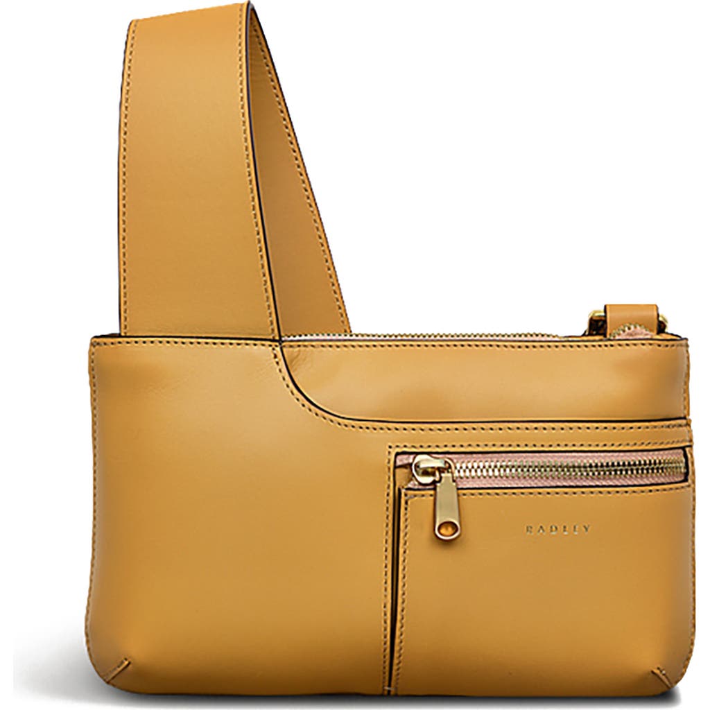 Radley Pockets Mini Ziptop Crossbody Bag In Brown