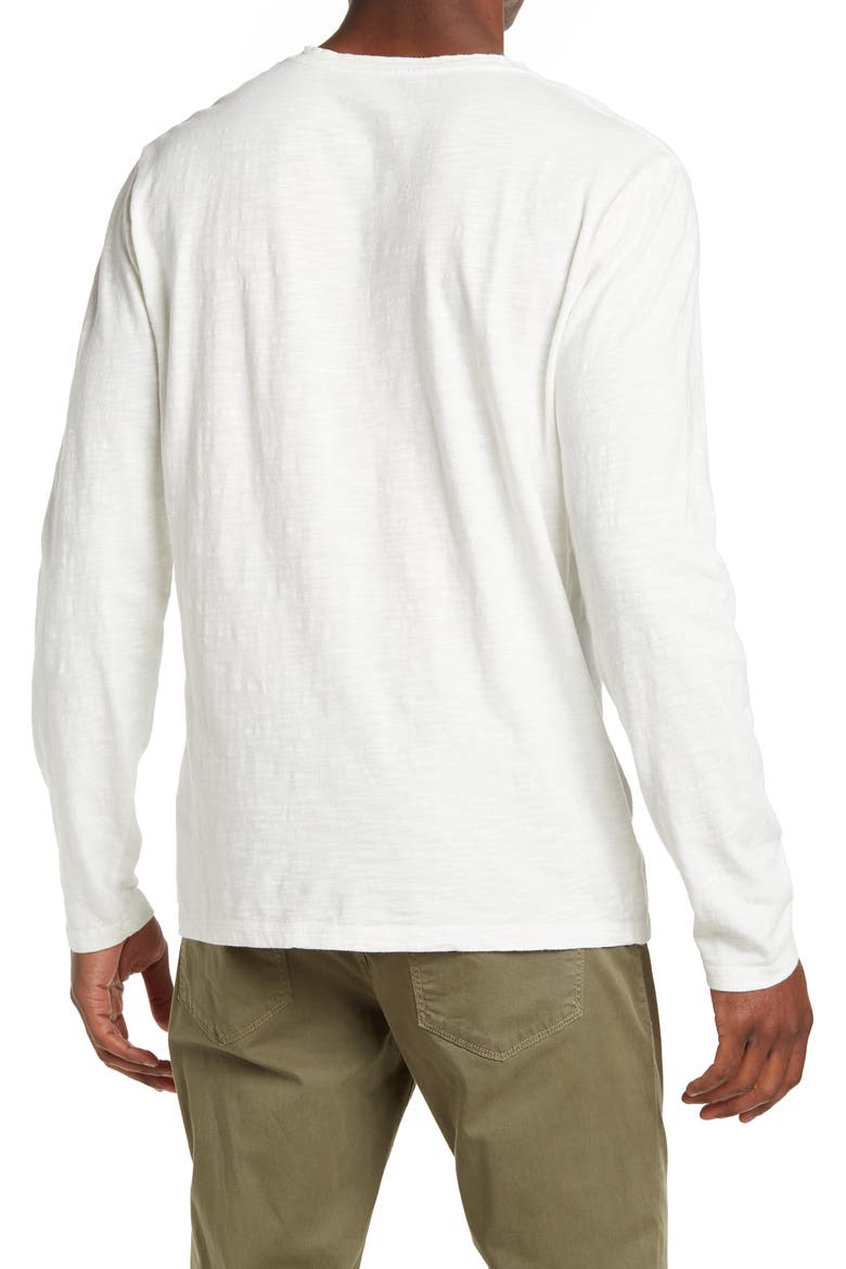 Heavy Slub Henley Tee, Alternate, color, MARSHMALLOW