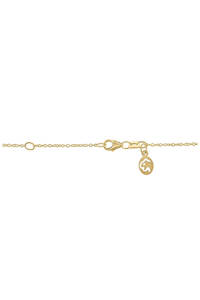 14K Yellow Gold Diamond,Citrine Pendant, Alternate, color, 14K Gold
