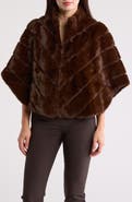 La Fiorentina Faux Fur Capelet