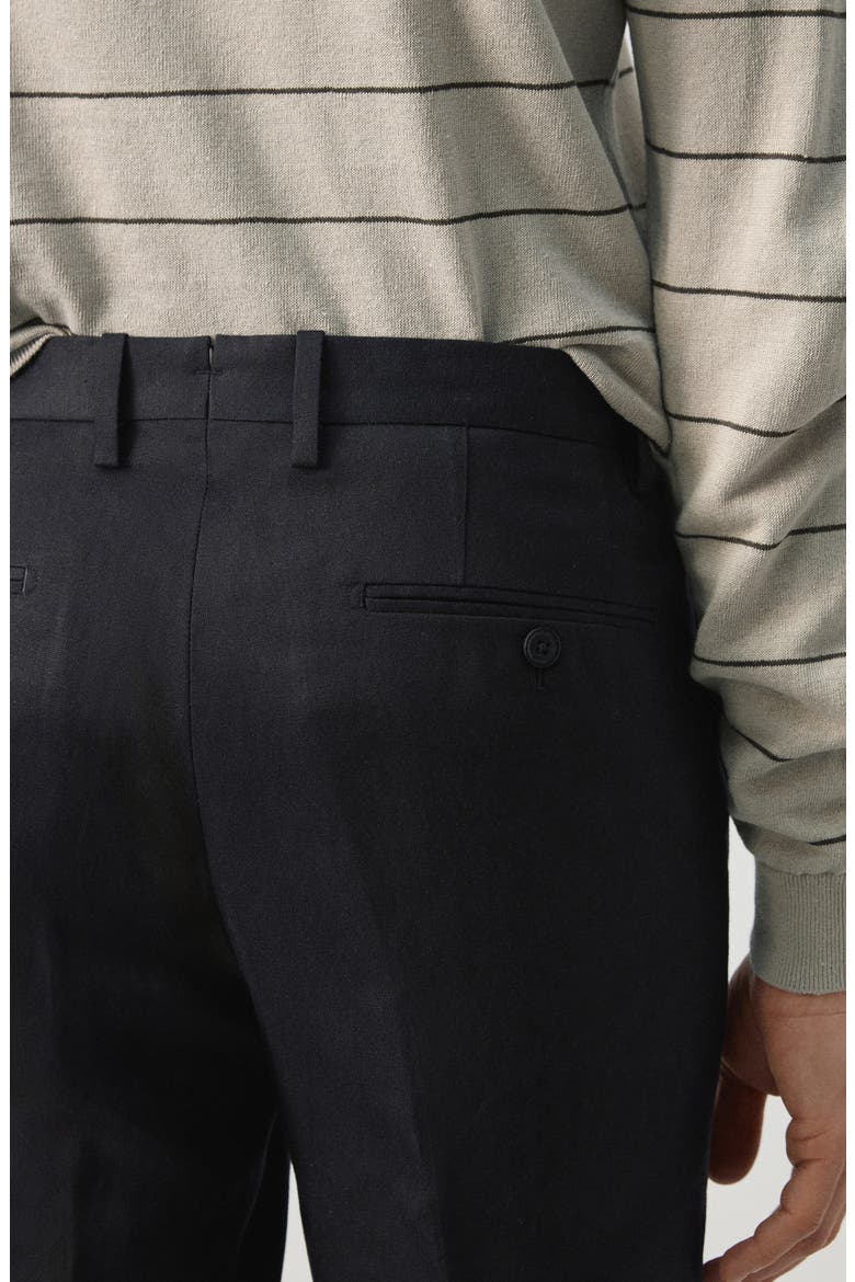 Amalfi Slim Fit Suit Trousers, Alternate, color, NAVY