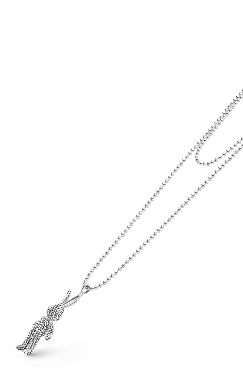 LAGOS Rare Wonder Rabbit Pendant Necklace, Alternate, color, Silver