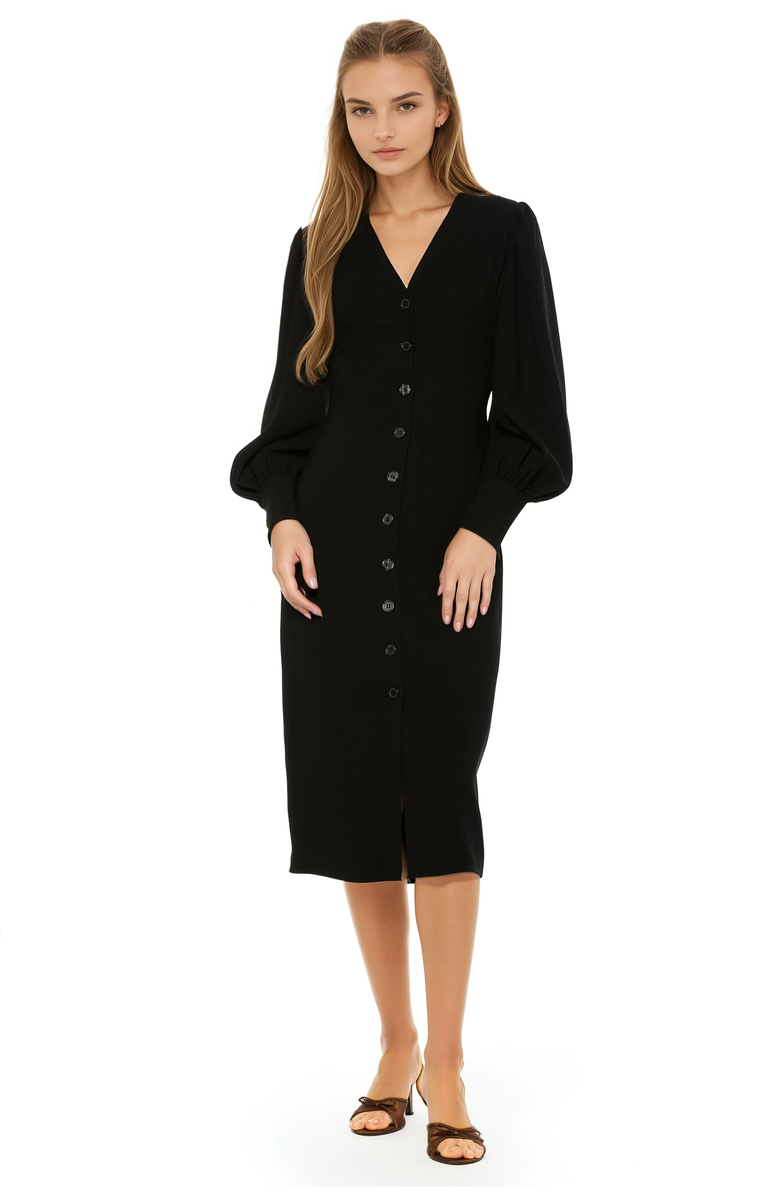 Alexia Admor Jules Dress, Main, color, Black