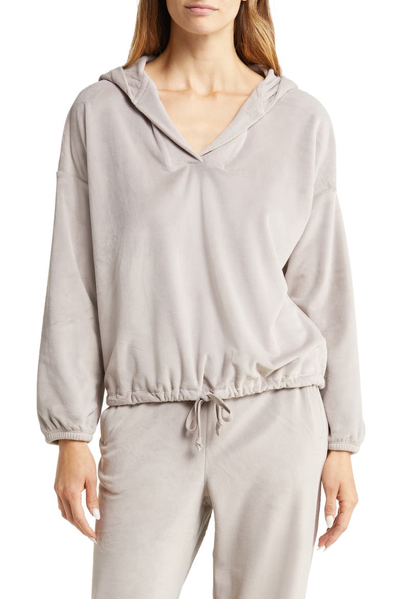 LuxeChic® Hoodie, Main, color, BEACH ROCK