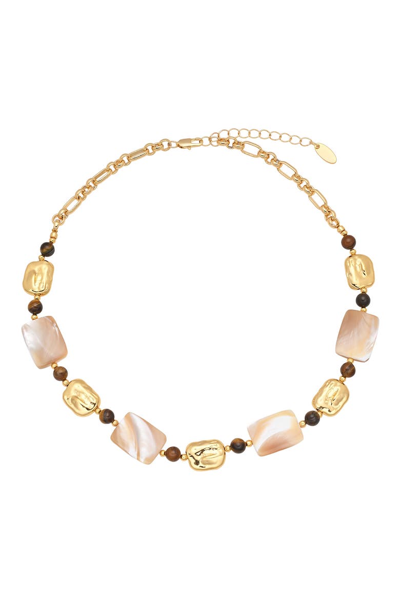 Sophia Collar Necklace, Alternate, color, GOLD
