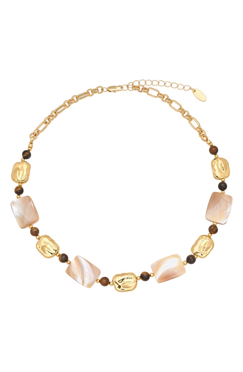 EYE CANDY LOS ANGELES Sophia Collar Necklace, Alternate, color, Gold