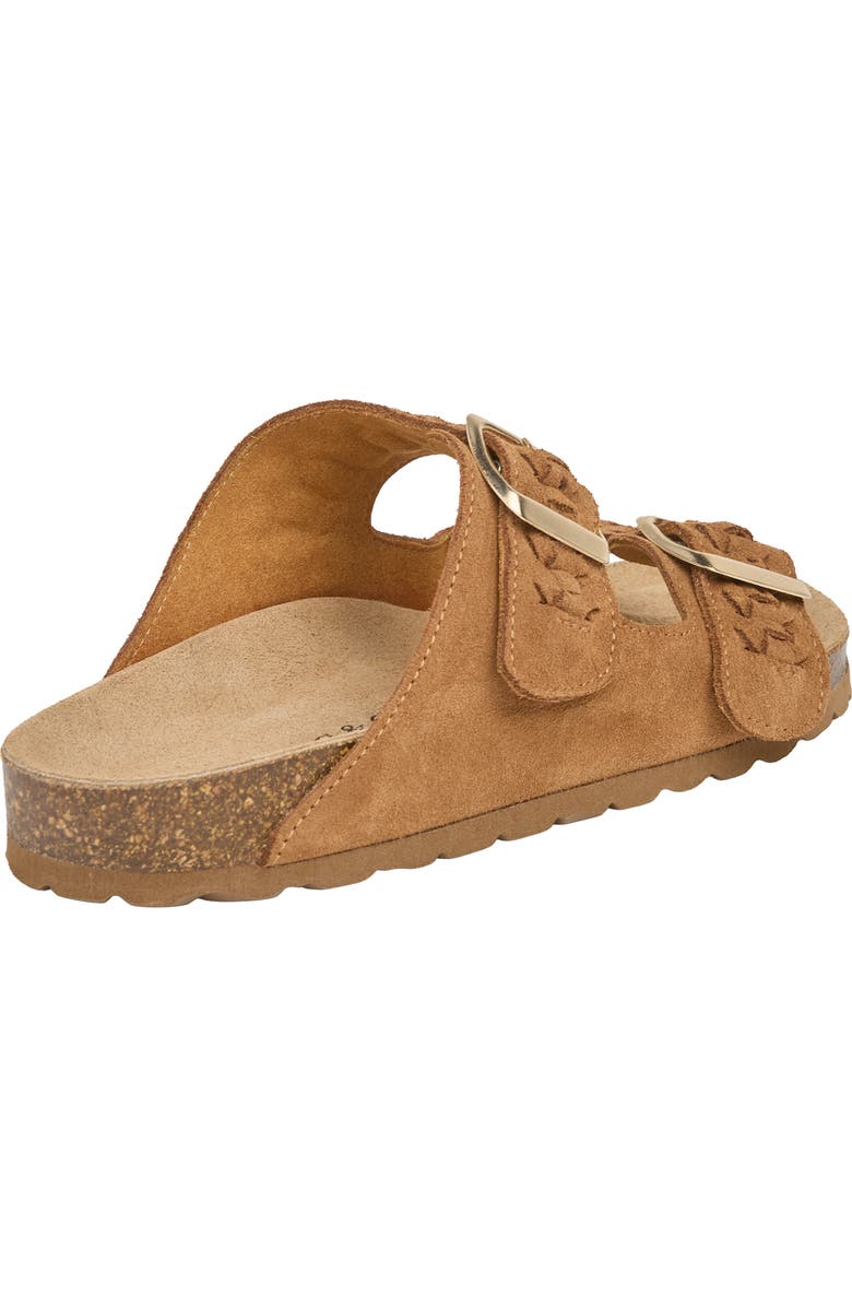Celtic & Co. Plait Detail Slide, Alternate, color, Tan