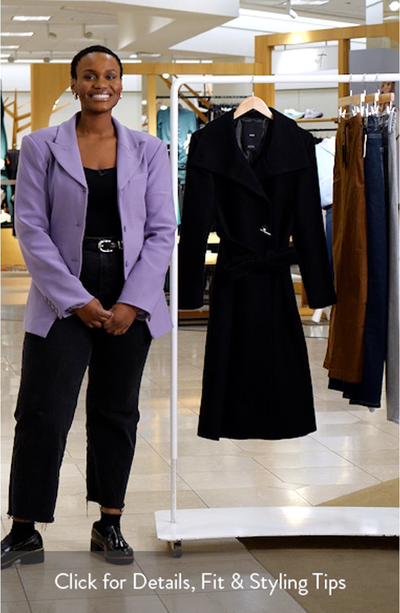 Manteco Virgin Wool Blend Coat, sales video thumbnail