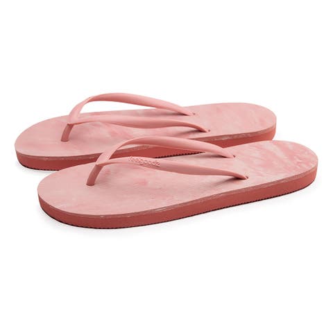 Women's Slimz Remix Natural Rubber Flip-Flip Thong Sandals
