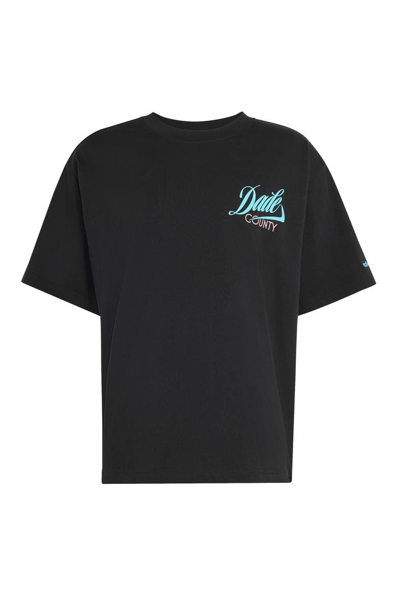 Miami-Dade County Cotton Graphic T-Shirt, Alternate, color, BLACK/ PULA