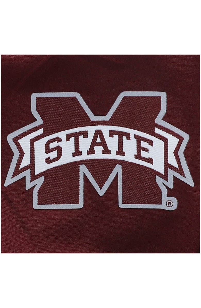 adidas Men's adidas Maroon Mississippi State Bulldogs 2021 Sideline AEROREADY Quarter-Zip Jacket, Alternate, color,