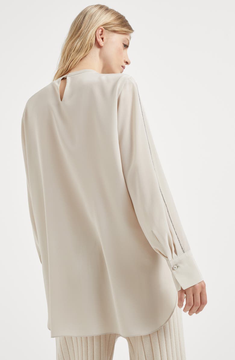 Brunello Cucinelli T-shirt with monili, Alternate, color, 