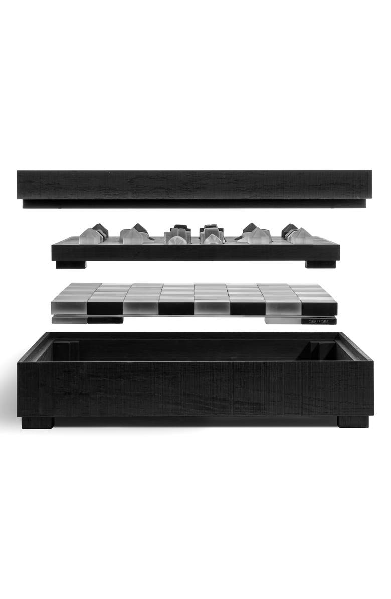 Orrefors x JAY3LLE Crystal Chess Set, Alternate, color, 