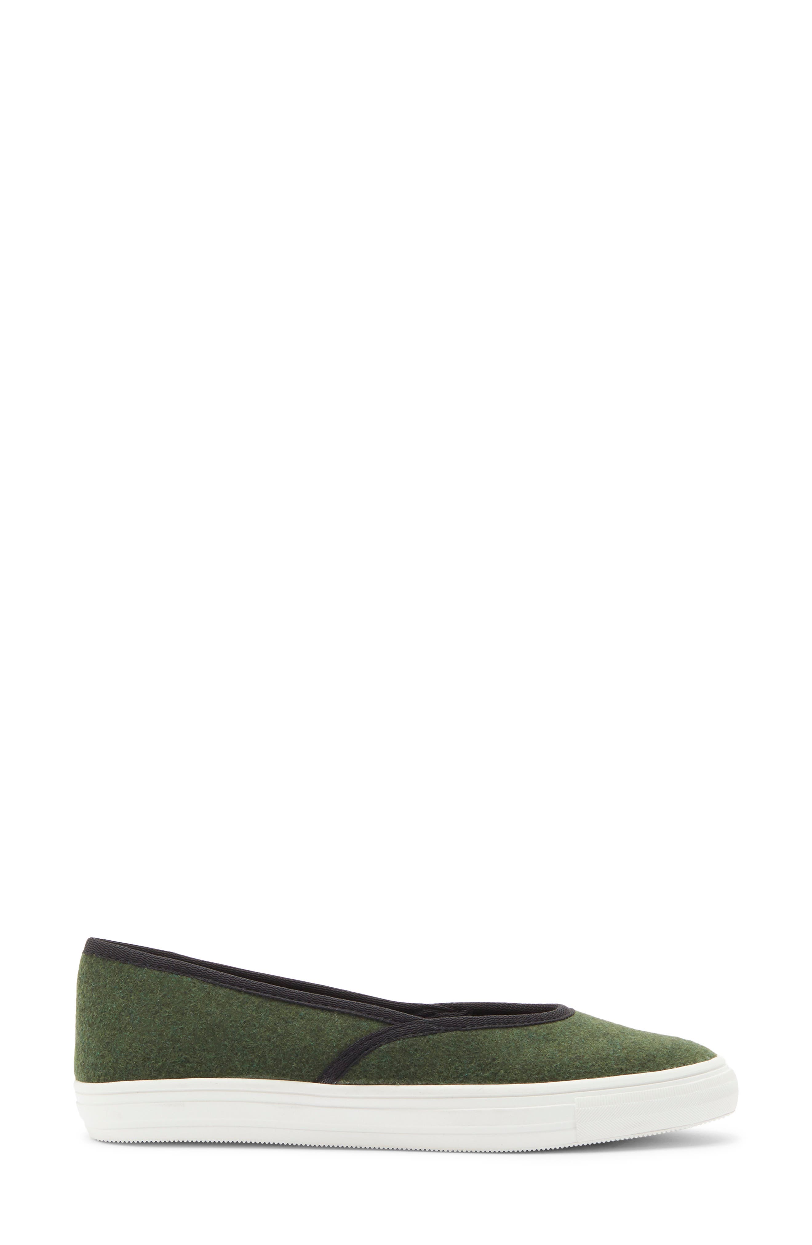 Crossover Sneaker Flat, Alternate, color, GREEN