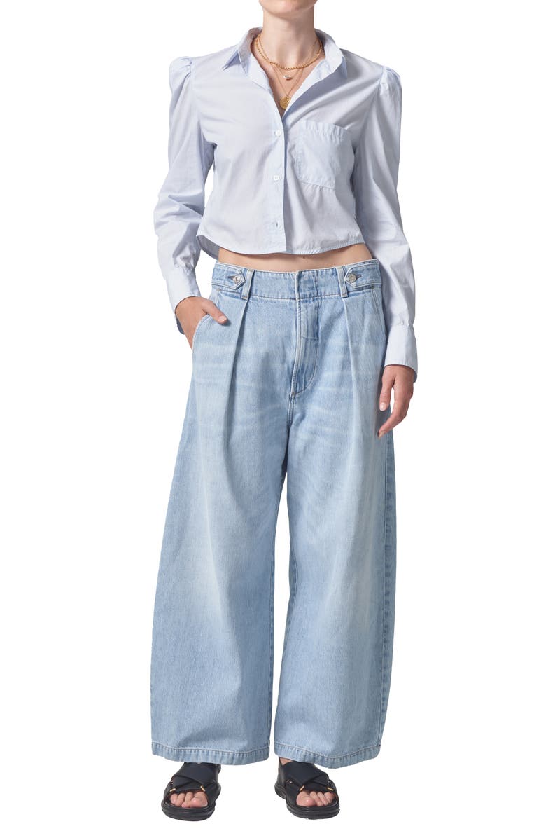 Citizens of Humanity Payton High Waist Cotton Wide Leg Trouser Jeans, Alternate, color, Storyteller