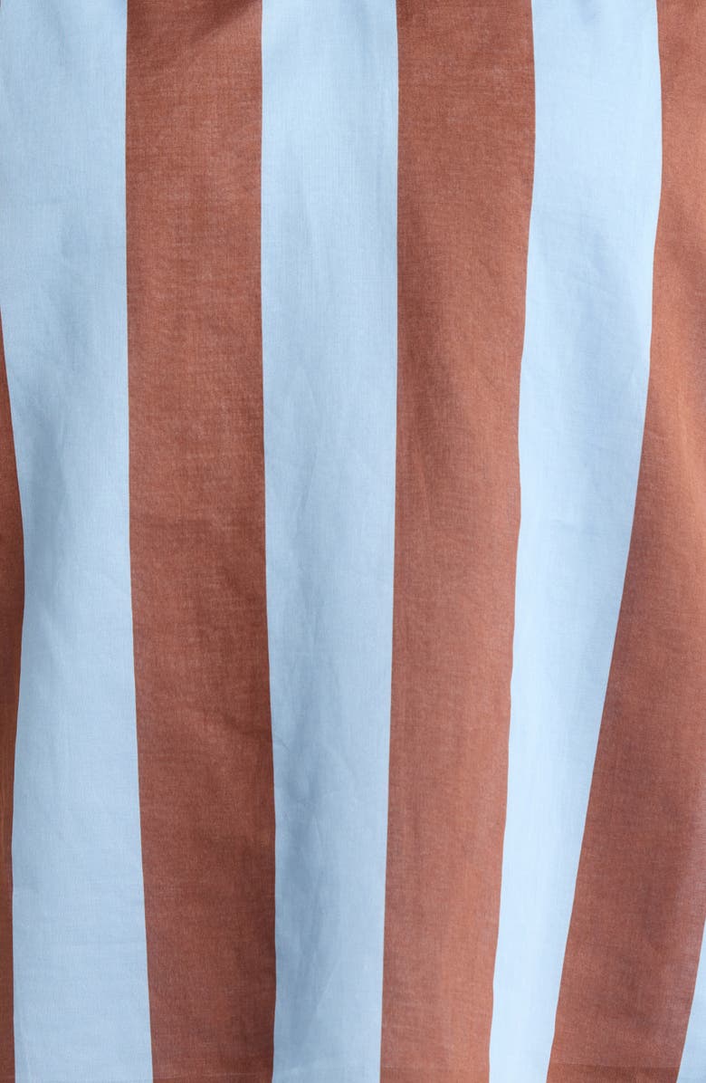 SUGARLIPS Evabelle Puff Sleeve Top, Alternate, color, Brown-Blue