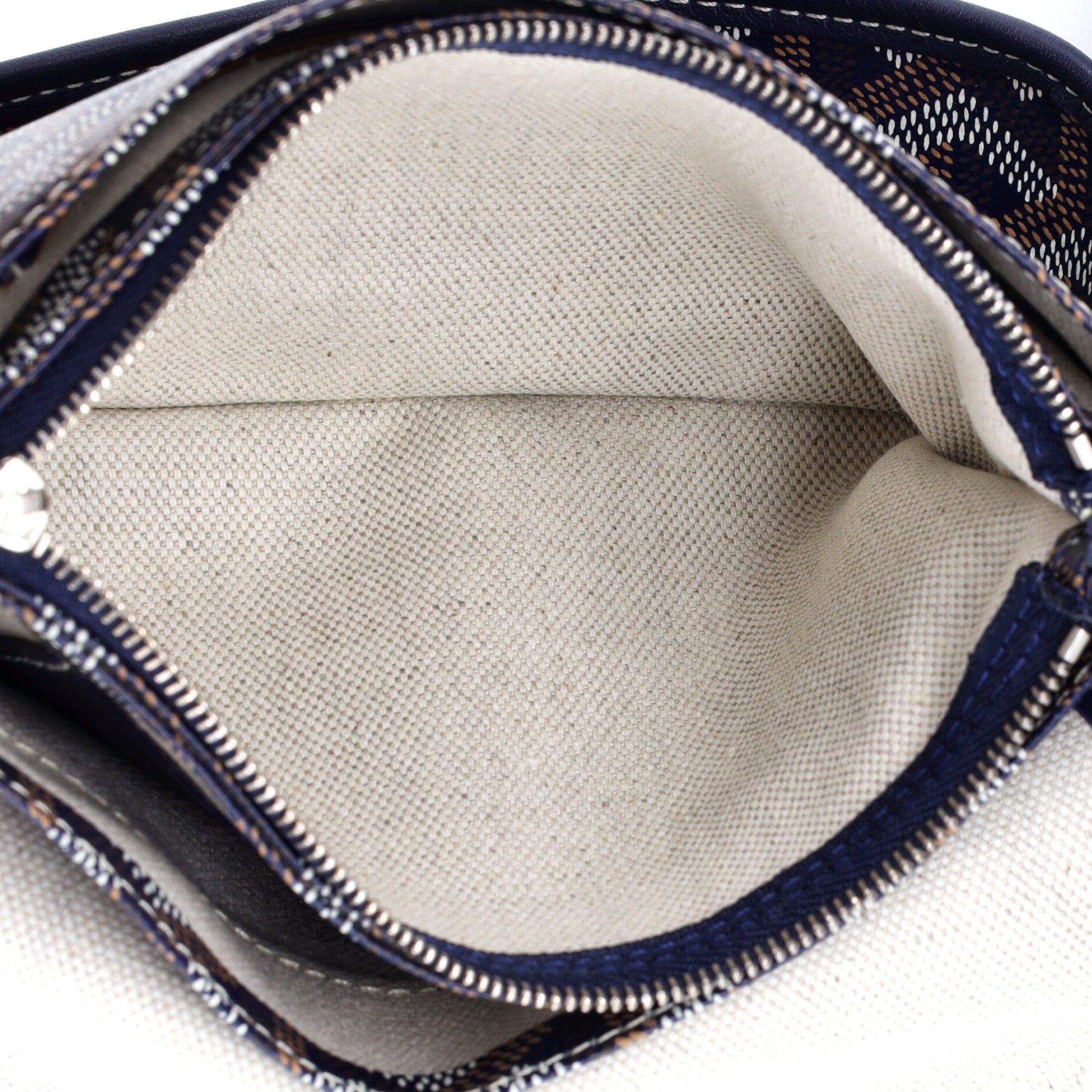 Plumet Clutch Wallet Coated Canvas, Alternate, color, Blue