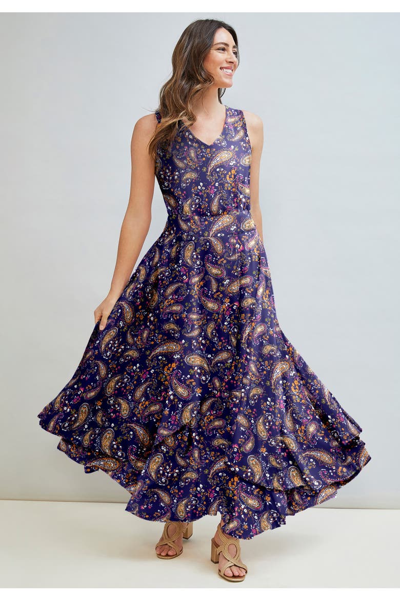 georgette flyaway maxi dress Georgette Flyaway Maxi Dress (Women)