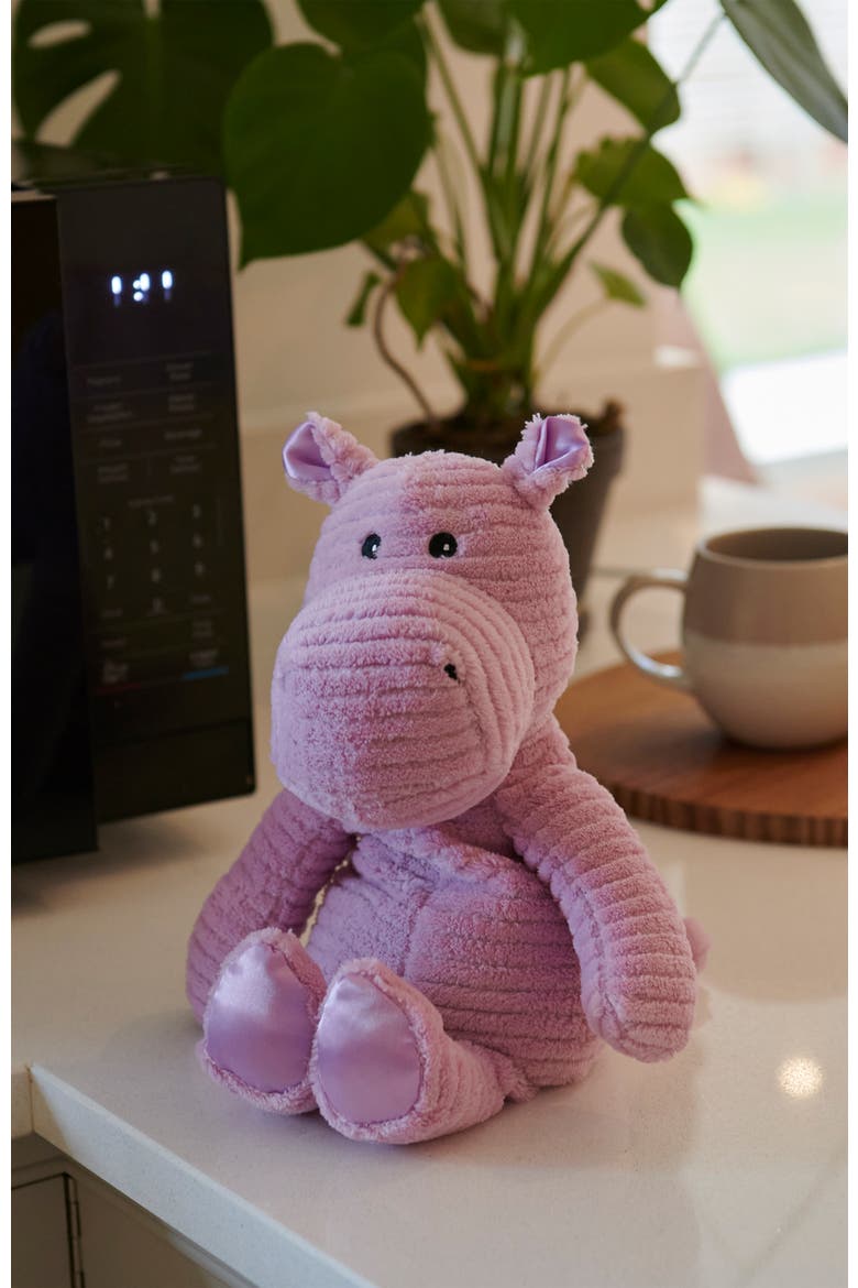 My First Plush Hippo, Alternate, color, Medium Purple