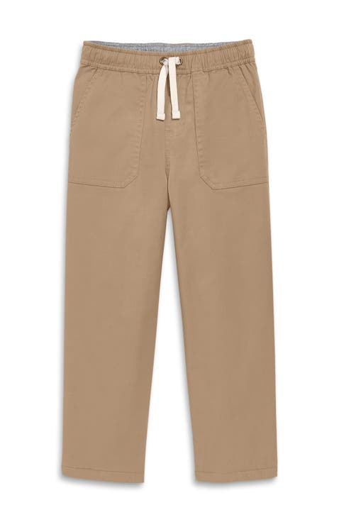 Kids Lined Stretch Chino Pocket Pant
