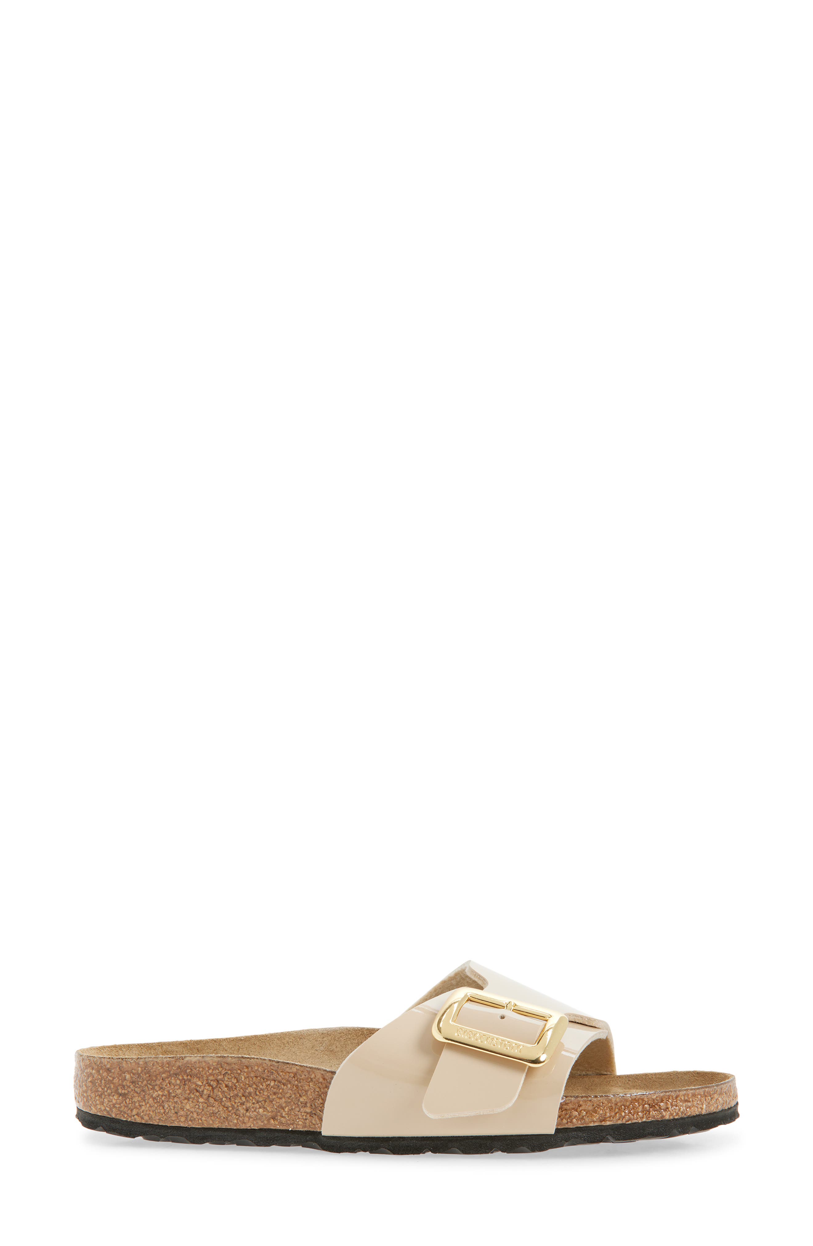 Birkenstock Catalina Luxe Slide Sandal, Alternate, color, Sand