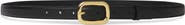 FRAME The Rounded Buckle Leather Belt