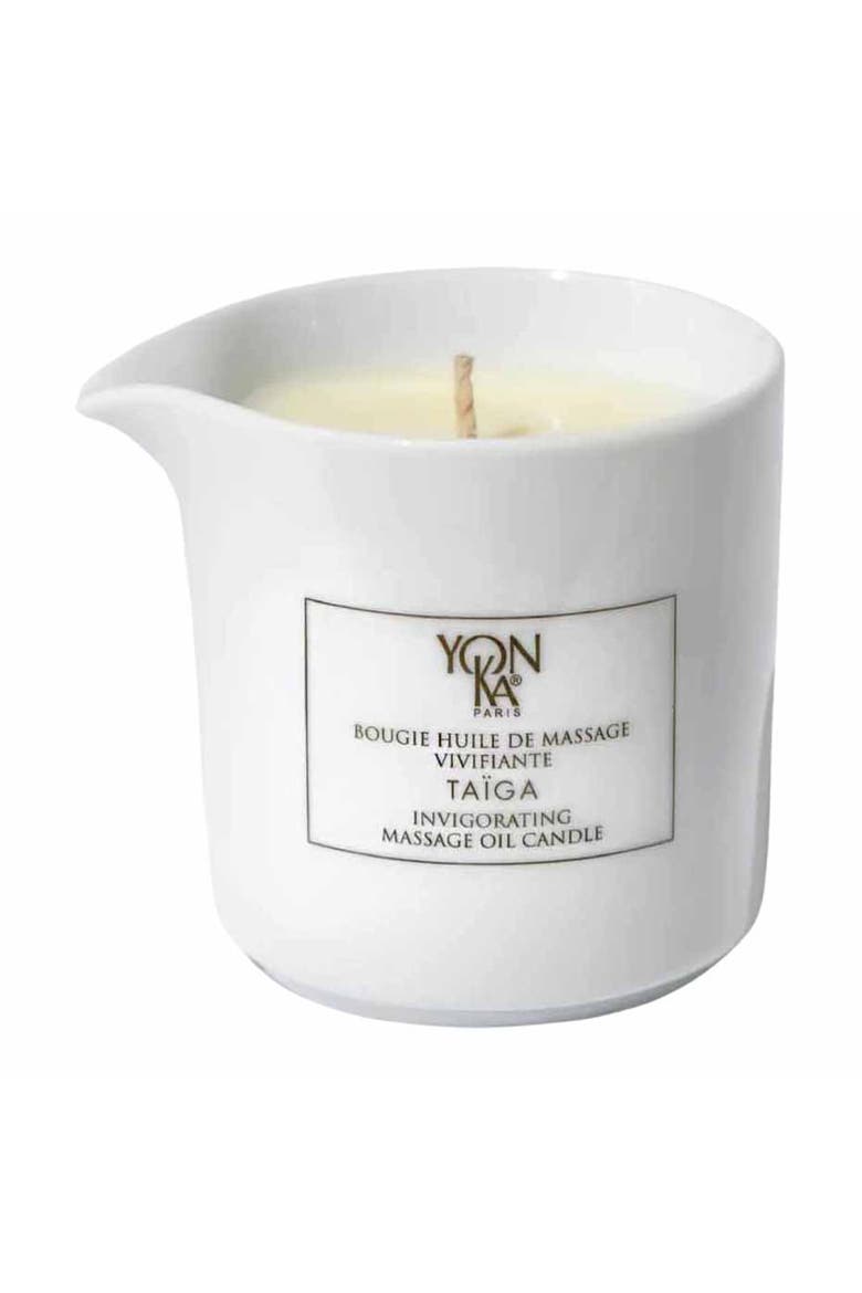 Taiga Massage Oil Candle for Aromatherapy 4.4oz, Main, color, None