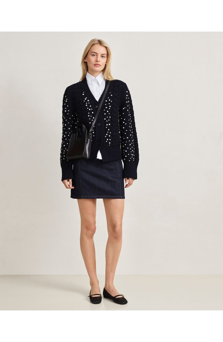 Bally Cotton Long Sleeve Shirt, Alternate, color, White