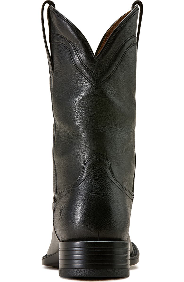 Ariat Alden Wide Square Toe Western Boot, Alternate, color, Black