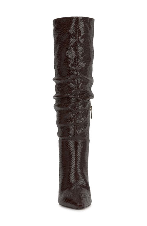 Jessica Simpson Ohena Slouch Knee High Boot In Animal Print