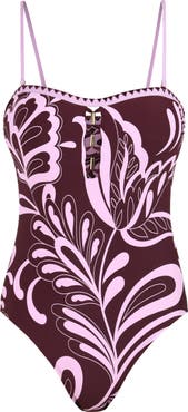 La Blanca Fiji Bandeau One-Piece Swimsuit