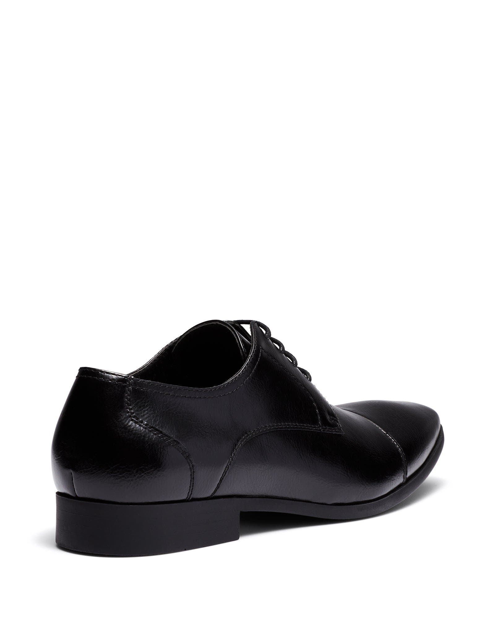 Uncut Perkins Derby Shoe, Alternate, color, Black Pu