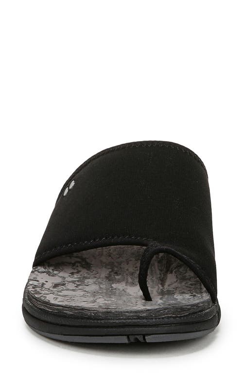 Shop Ryka Rykä Margo Slide Sandal In Black